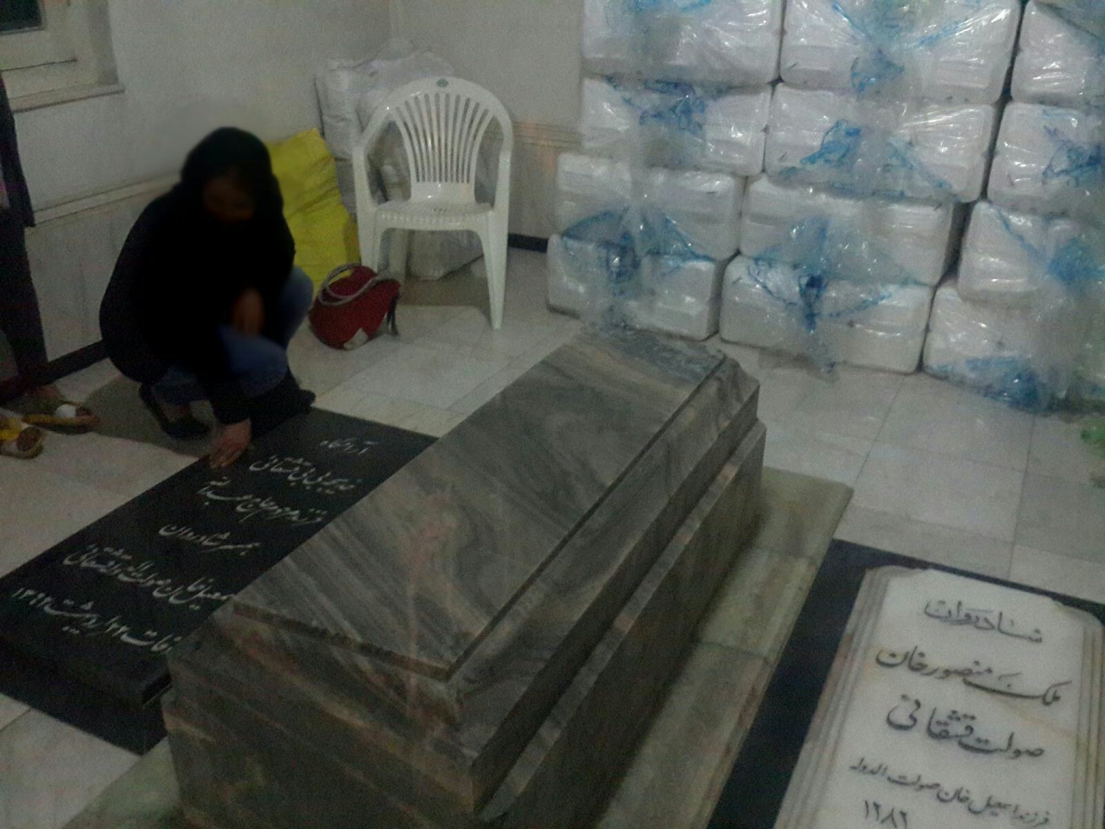 مقبره سردار عشایر یا انبار،سردار شرمنده ایم