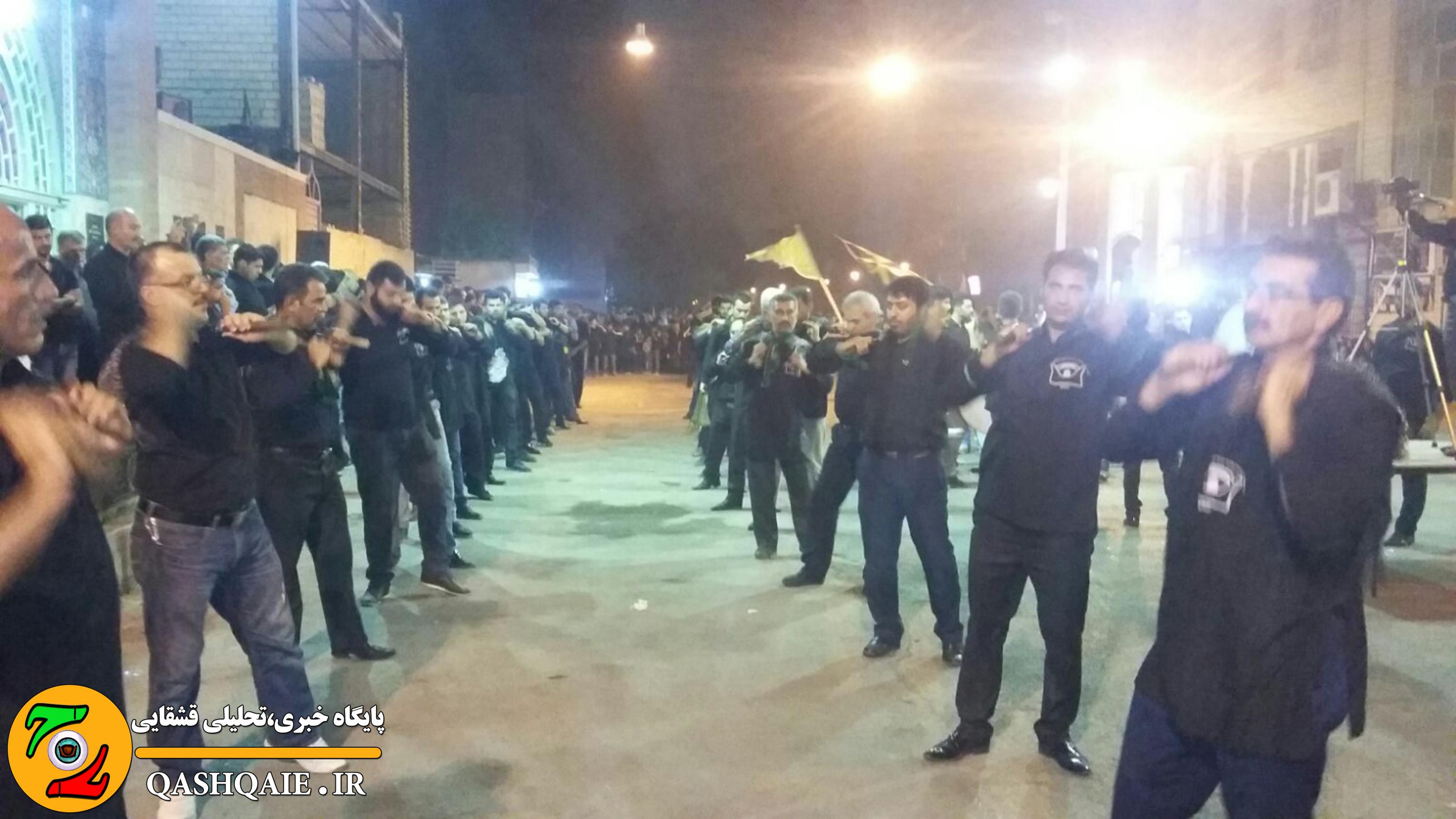 گزارش تصویری حسینیه ابوالفضل العباس  ع ، قشقاییهای اهواز(شب چهارم)