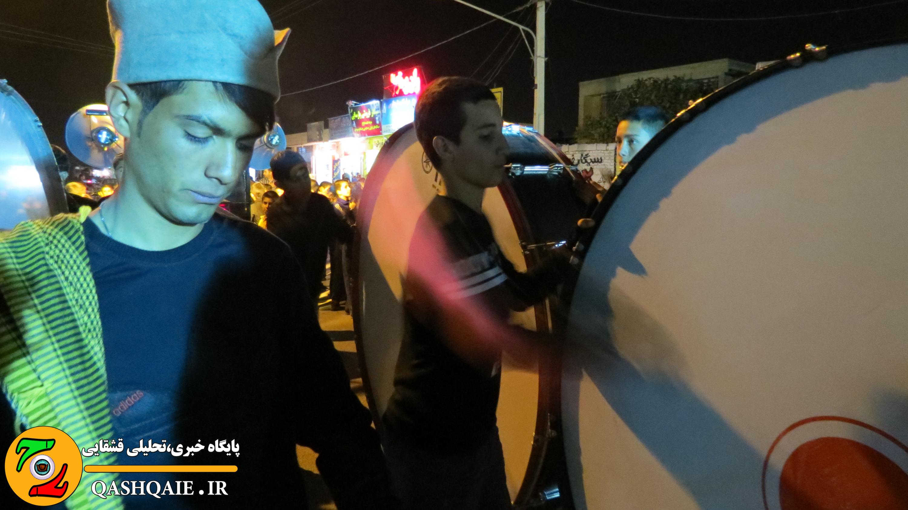 گزارشی تصویری از هیئت قشقایی های مهدی آباد شیراز