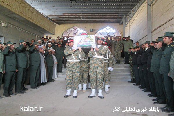 تشییع پیکر پاک شهید محمد علی قلی زاده در بروجن+عکس