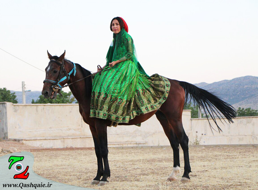 مصاحبه با خانم مهوش بهرامی،چابک سوار قشقایی
