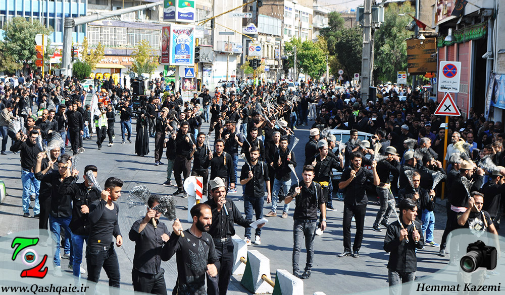 گزارش تصویری اول از مراسم تاسوعا در شیراز