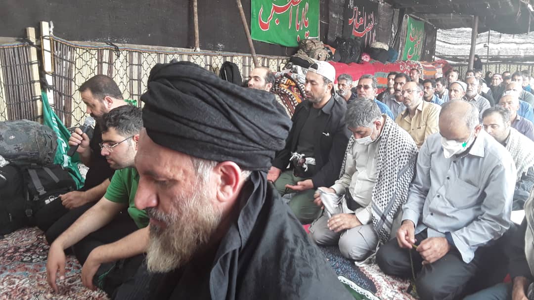 موکب قشقایی میزبان آیات عظام ملک حسینی و صفایی بوشهری