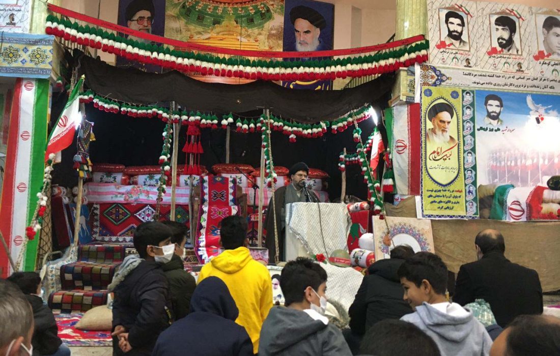 سومین یادواره شهدا قشقایی‌های شهر نقنه برگزارشد